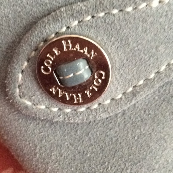 Cole Haan blue suede with brown leather  shoes - Picture 4 of 8